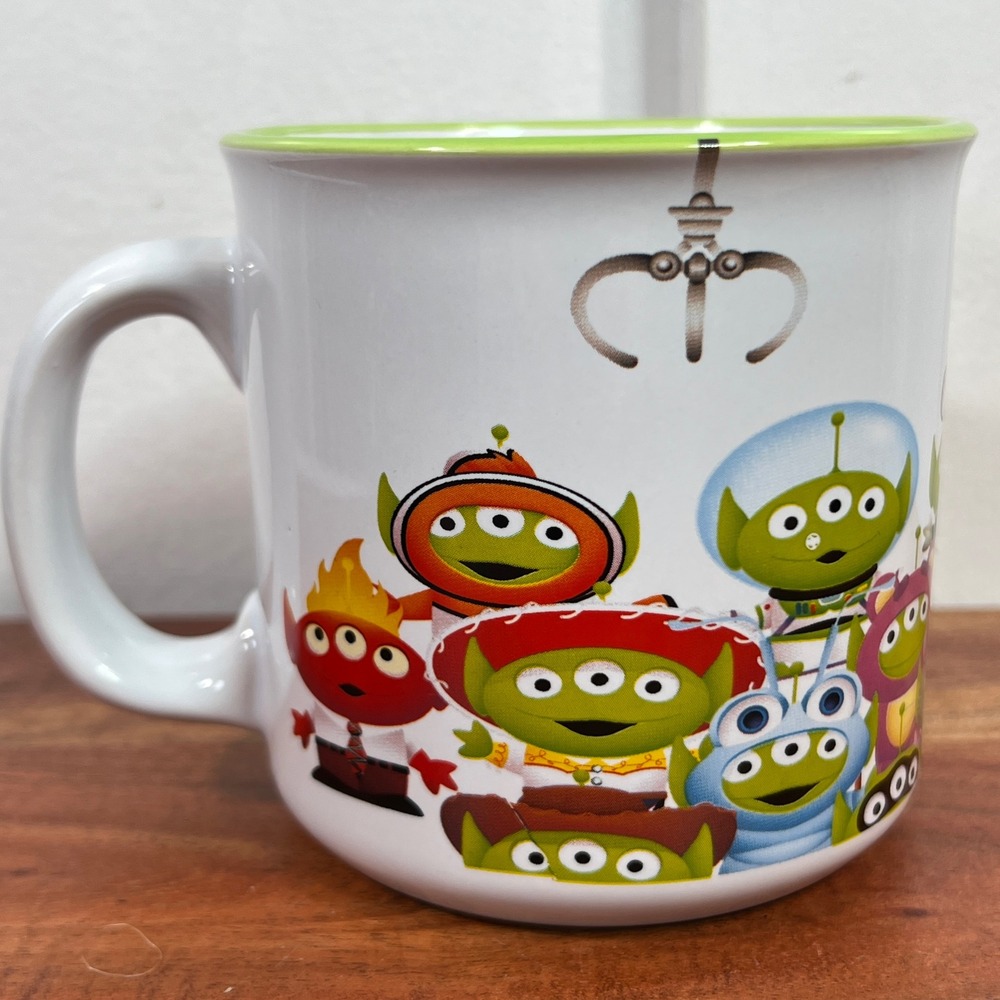 Disney Pixar Alien Remix 20oz Ceramic Mug Toy Story Silver Buffalo WRT01417E